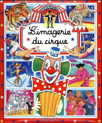 Couverture du livre « L'imagerie du cirque » de Beaumont/Redoules aux éditions Fleurus