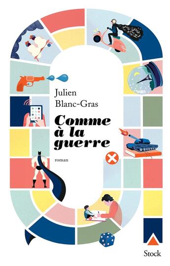 Couverture du livre « Comme à la guerre » de Julien Blanc-Gras aux éditions Stock