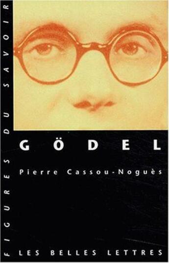 Couverture du livre « Godel » de Pierre Cassou-Nogues aux éditions Belles Lettres