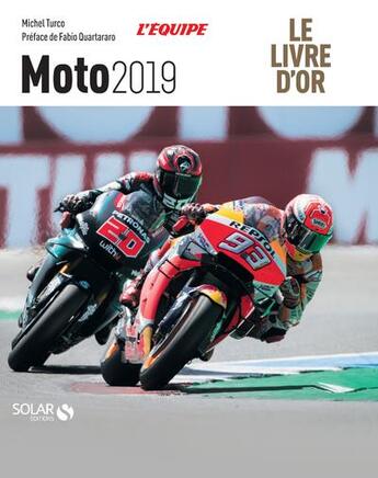 Couverture du livre « Livre d'or de la moto (édition 2019) » de Michel Turco aux éditions Solar