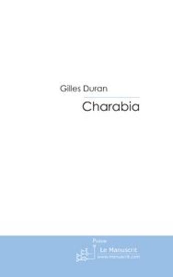 Couverture du livre « Charabia » de Duran-G aux éditions Le Manuscrit