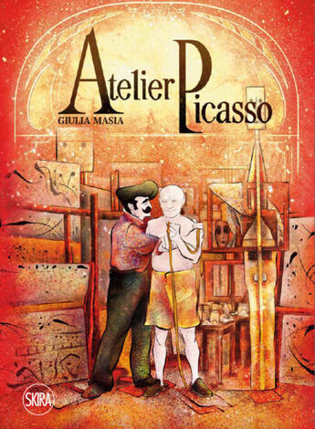 Couverture du livre « Atelier Picasso » de Giulia Masia aux éditions Skira Paris