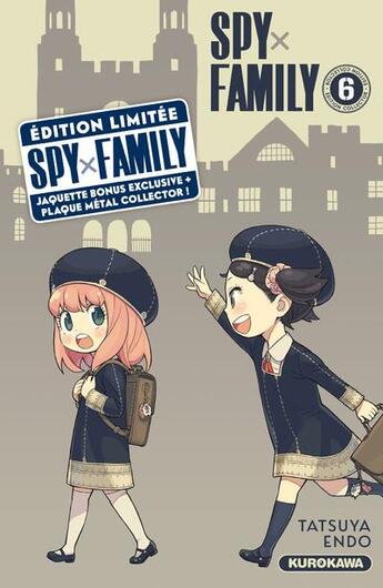 Couverture du livre « Spy x family Tome 6 » de Tatsuya Endo aux éditions Kurokawa