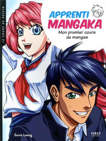 Couverture du livre « Apprenti mangaka » de Walter Foster et Sonia Leong aux éditions First