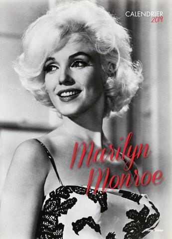 Couverture du livre « Calendrier mural Marilyn Monroe (édition 2019) » de  aux éditions Hugo Image