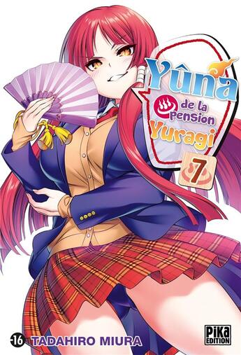 Couverture du livre « Yûna de la pension Yuragi Tome 7 » de Tadahiro Miura aux éditions Pika