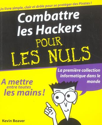 Couverture du livre « Combattre Les Hackers » de Kevin Beaver aux éditions First Interactive