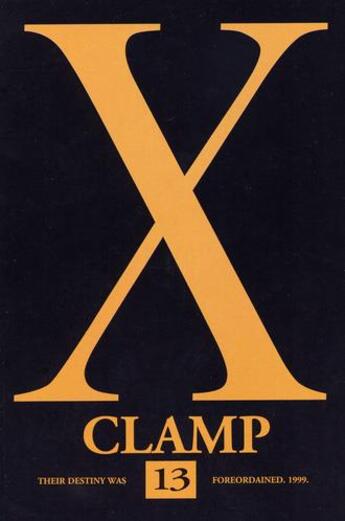 Couverture du livre « X Tome 13 » de Clamp aux éditions Delcourt