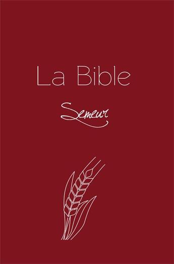 Couverture du livre « Bsm la bible semeur poche, couverture pvc rouge » de Semeur Version aux éditions Excelsis