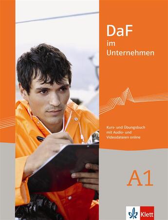 Couverture du livre « Daf im unterhehmen ; allemand ; livre + cahier » de  aux éditions La Maison Des Langues