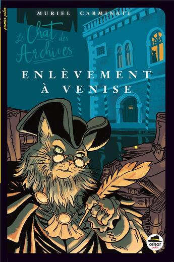 Couverture du livre « Enlèvement à Venise » de Muriel Carminati aux éditions Oskar