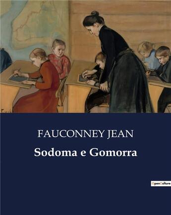 Couverture du livre « Sodoma e Gomorra » de Fauconney Jean aux éditions Culturea