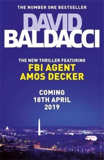 Couverture du livre « UNTITLED - AMOS DECKER 5 » de David Baldacci aux éditions Pan Macmillan