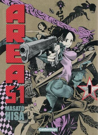 Couverture du livre « Area 51 t.1 » de Masato Hisa aux éditions Casterman