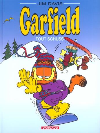 Couverture du livre « Garfield t.36 : tout schuss » de Jim Davis aux éditions Dargaud