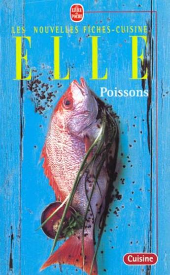 Couverture du livre « Poissons » de Fiches Cuisine Elle aux éditions Le Livre De Poche