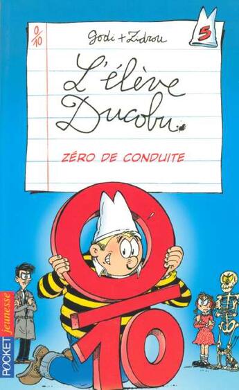 Couverture du livre « Ducobu Tome 5 » de Godi/Zidrou aux éditions Pocket Jeunesse