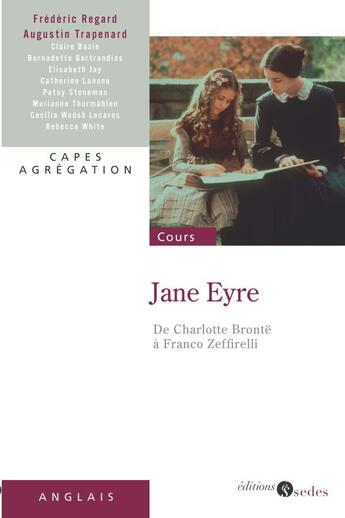 Couverture du livre « Jane Eyre, de Charlotte Brontë » de Trapenard/Regard aux éditions Cdu Sedes