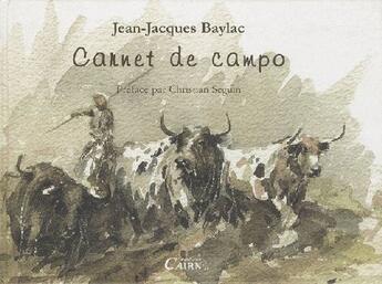 Couverture du livre « Carnet de campo » de Jean-Jacques Baylac aux éditions Cairn