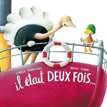 Couverture du livre « Il était deux fois... » de Cyril Romettino et Bruno Robert aux éditions Ricochet