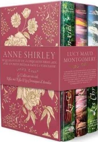 Couverture du livre « Coffret saga Anne Shirley de quarante et un à cinquante-trois ans, avec un petit détour dans la vingtaine » de Lucy Maud Montgomery aux éditions Monsieur Toussaint Louverture