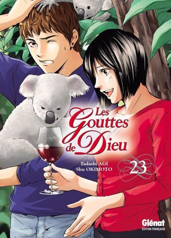 Couverture du livre « Les gouttes de Dieu Tome 23 » de Tadashi Agi et Shu Okimoto aux éditions Glenat