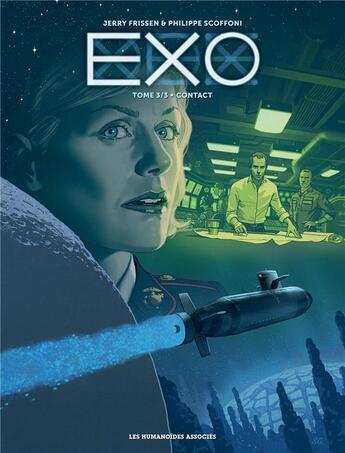 Couverture du livre « Exo t.3 ; contact » de Philippe Scoffoni et Jerry Frissen aux éditions Humanoides Associes