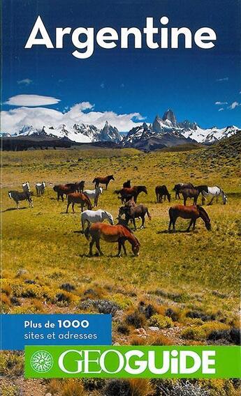 Couverture du livre « GEOguide : Argentine » de  aux éditions Gallimard-loisirs