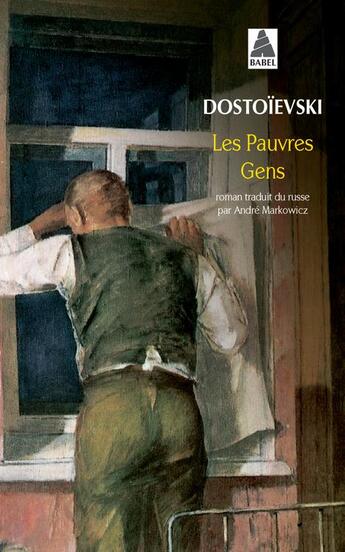 Couverture du livre « Les pauvres gens » de Fedor Dostoievski aux éditions Actes Sud