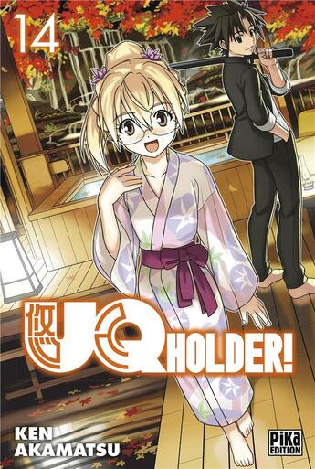 Couverture du livre « UQ holder ! Tome 14 » de Ken Akamatsu aux éditions Pika