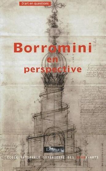 Couverture du livre « Borromini en perspective » de Fabrice Douar et Mathias Waschek aux éditions Ensba