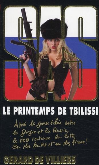 Couverture du livre « SAS T.176 ; le printemps de Tbilissi » de Gerard De Villiers aux éditions Malko