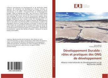 Couverture du livre « Developpement durable : roles et pratiques des ong de developpement » de Abitor Komi aux éditions Editions Universitaires Europeennes