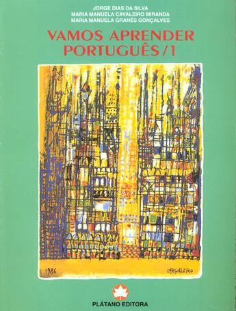 Couverture du livre « Vamos aprender portugues vol 1 » de Dias Da Silva aux éditions Ophrys