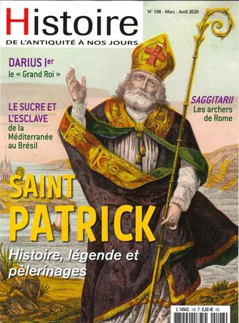 Couverture du livre « Histoire de l'antiquite a nos jours n 108 saint patrick - printemps 2020 » de  aux éditions Histoire Antique Et Medievale