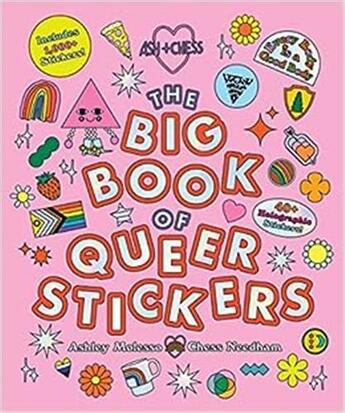 Couverture du livre « The big book of queer stickers » de Ashley Molesso et Chess Needham aux éditions Little Brown Us