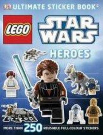 Couverture du livre « Lego Star Wars Heroes Ultimate Sticker Book » de  aux éditions Dk Children