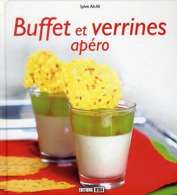 Couverture du livre « Buffet et verrines apéro » de Sylvie Ait-Ali aux éditions Editions Esi