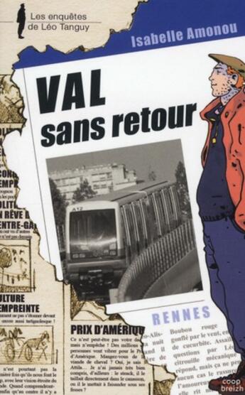 Couverture du livre « Val sans retour » de Isabelle Amonou aux éditions Coop Breizh