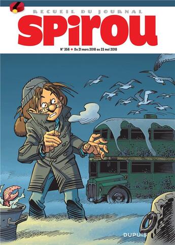 Couverture du livre « Recueil Spirou n.356 » de  aux éditions Dupuis