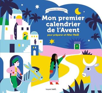 Couverture du livre « Mon premier calendrier de l'Avent pour préparer et fêter Noël » de Hector Dexet et Sylvain Pelloux Prayer aux éditions Bayard Soleil