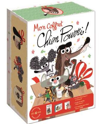 Couverture du livre « Mon coffret Chien Pourri ! » de Marc Boutavant et Colas Gutman aux éditions Ecole Des Loisirs