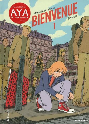 Couverture du livre « Bienvenue Tome 1 » de Marguerite Abouet et Singeon aux éditions Gallimard Bd