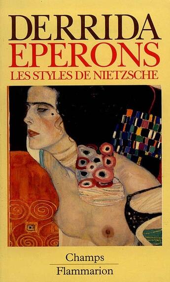 Couverture du livre « Eperons. les styles de nietzsche » de Jacques Derrida aux éditions Flammarion