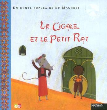 Couverture du livre « Cigale et le petit rat + cd » de Xavier Frehring aux éditions Nathan