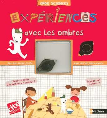 Couverture du livre « Experiences avec les ombres » de Billet/Domenichini aux éditions Nathan