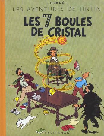 Couverture du livre « Les aventures de Tintin Tome 13 : les sept boules de cristal » de Herge aux éditions Casterman