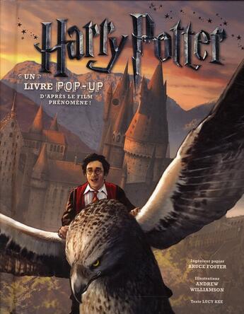 Couverture du livre « Harry Potter ; un livre pop-up » de Bruce Foster et Lucy Kee et Andrew Williamson aux éditions Fetjaine