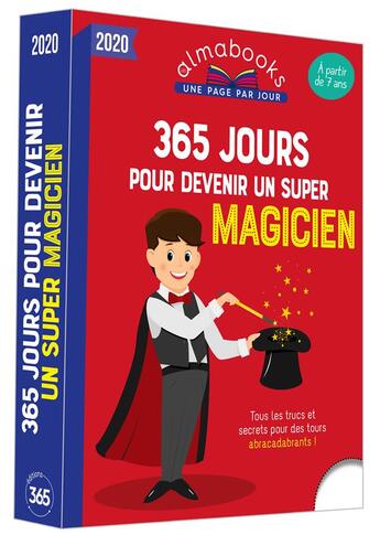 Couverture du livre « Almabook 365 jours pour devenir un super magiciena2020 » de Gauvain/Ameline aux éditions Editions 365