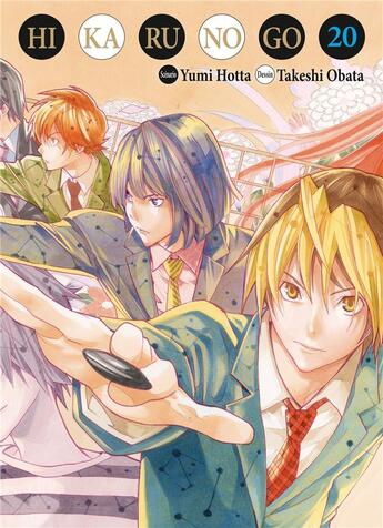 Couverture du livre « Hikaru no go - édition deluxe Tome 20 » de Yumi Hotta et Takeshi Obata aux éditions Delcourt